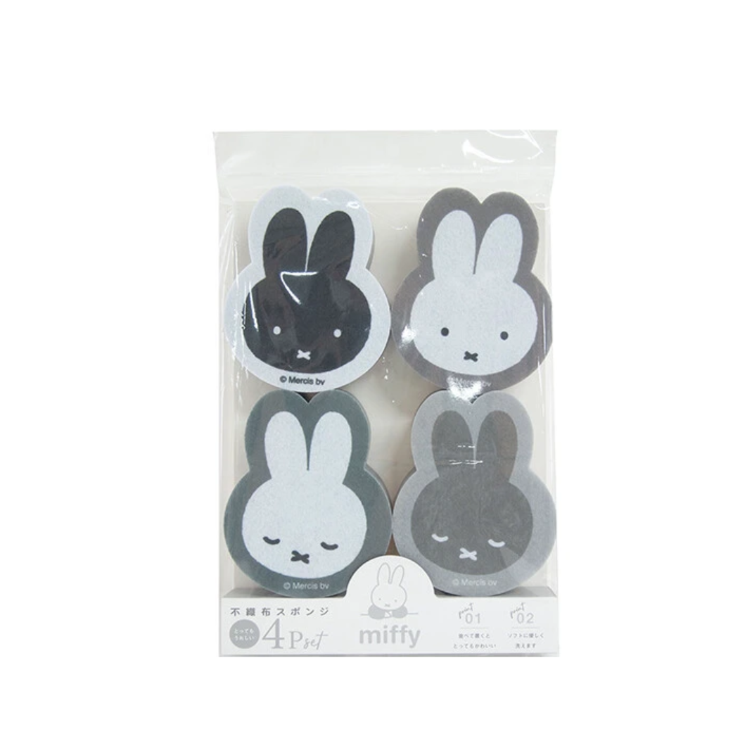 Miffy 清潔海綿 4件套裝
