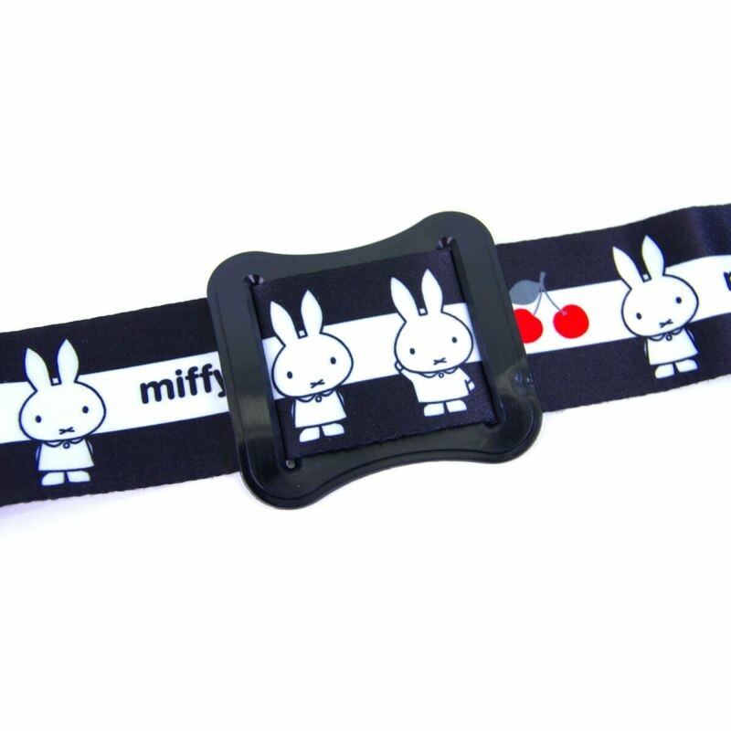 Miffy 行李箱帶 (黑色)