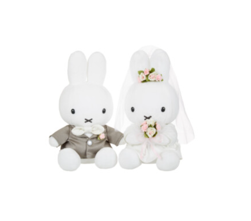 Miffy 毛絨婚禮公仔 (西洋裝)