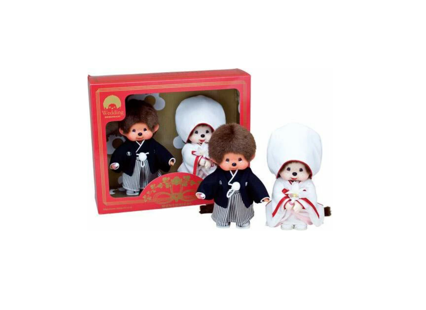 Monchhichi 和服婚禮套裝