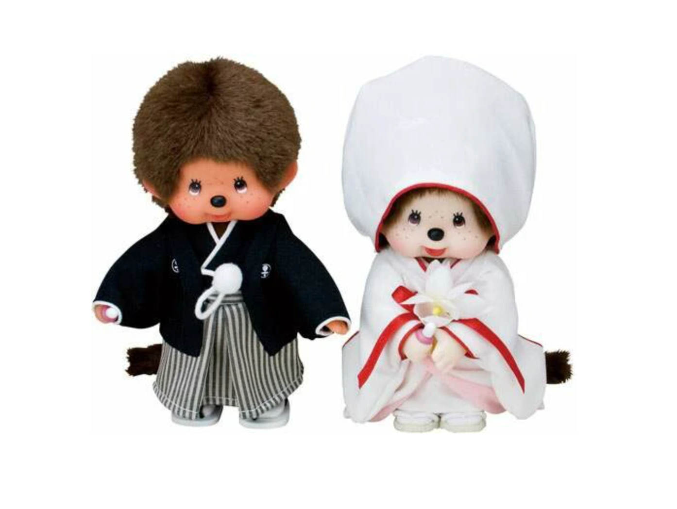 Monchhichi 和服婚禮套裝