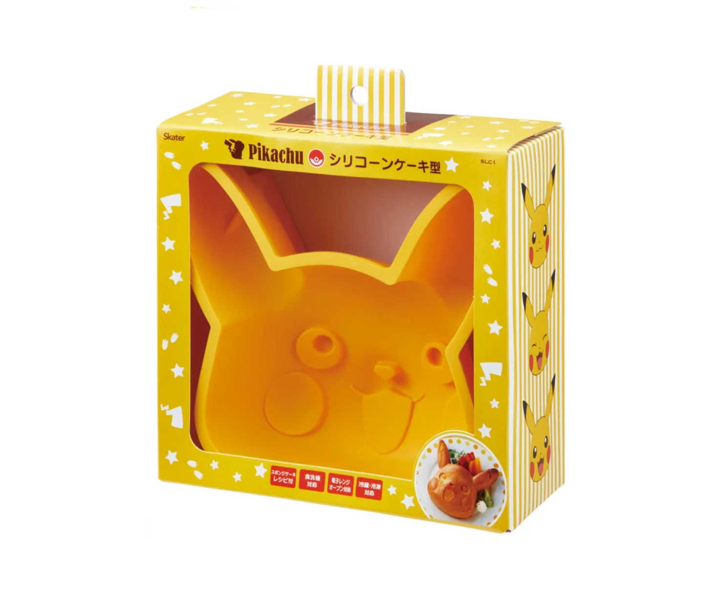 比卡超 Pikachu 矽膠蛋糕模